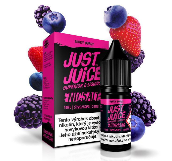 Just Juice Salt Berry Burst (Lesní směs) 10 ml 20 mg